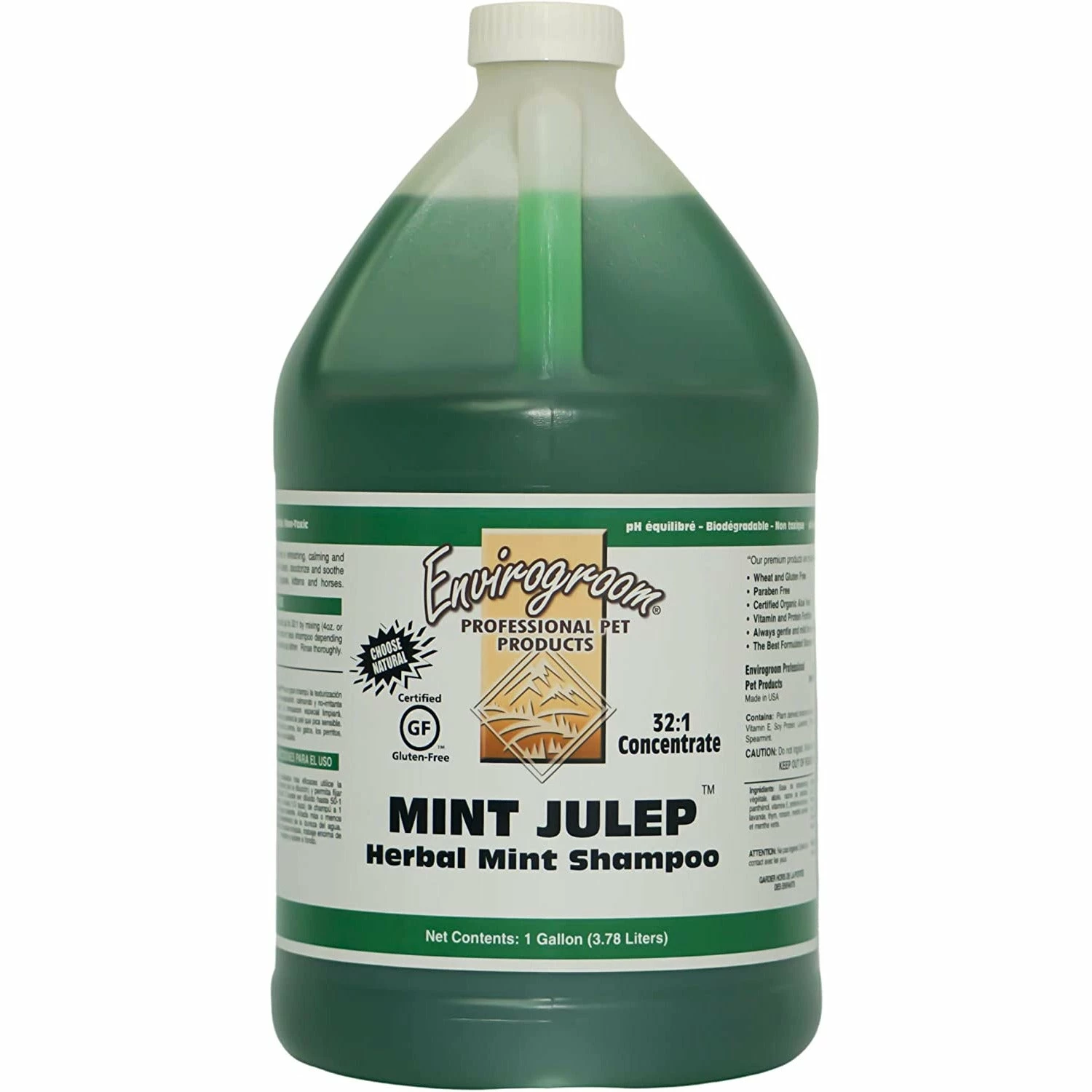 Envirogroom Mint Julep Shampoo- Gallon