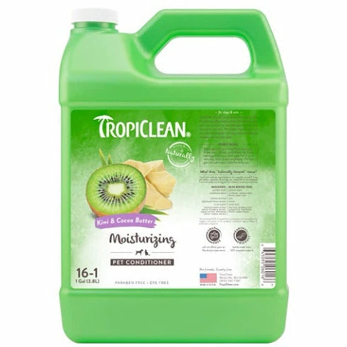 Tropiclean Kiwi & Cocoa Butter Moisturizing Conditioner-Gallon