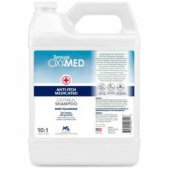 Tropiclean Oxymed Anti-Itch Medicated Oatmeal Shampoo-Gallon