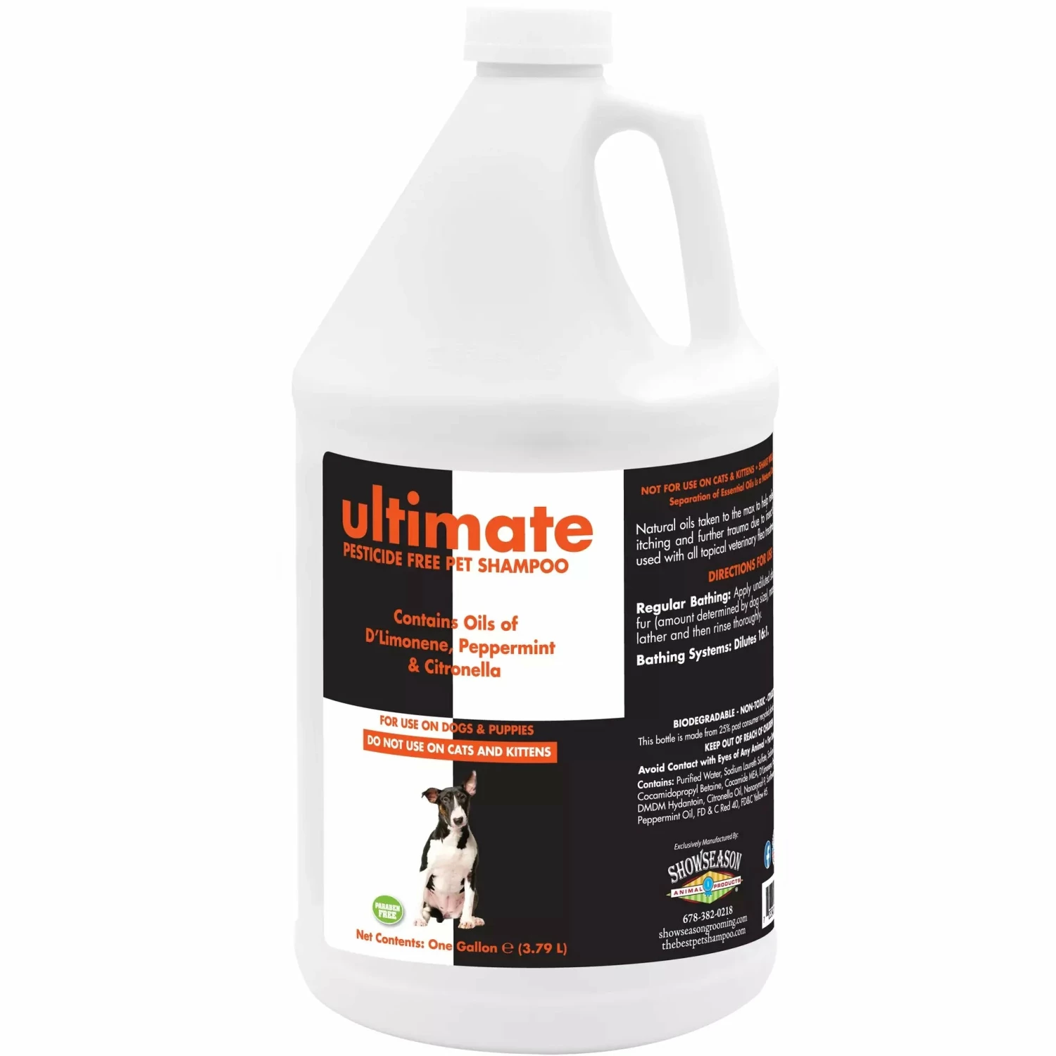 Show Season Ultimate Flea Shampoo-Gallon